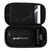 Camera Gen Mini camera inside its carrying featuring a secure zippered compartment and storage space for the camera and